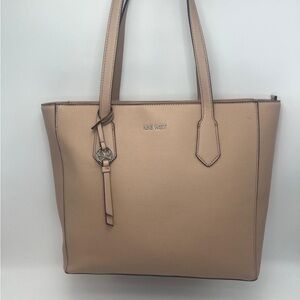 Nine West Tan Tote Bag